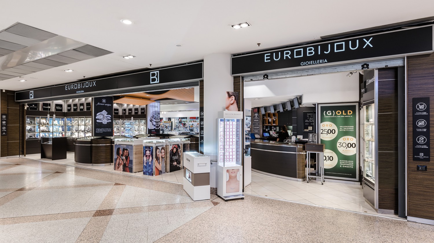 Gioielleria a Paderno Dugnano Centro Commerciale Brianza Eurobijoux