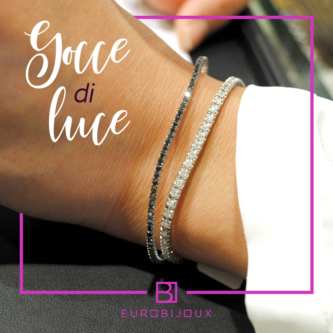 Bracciale TENNIS Amen Donna - BTABBVE16